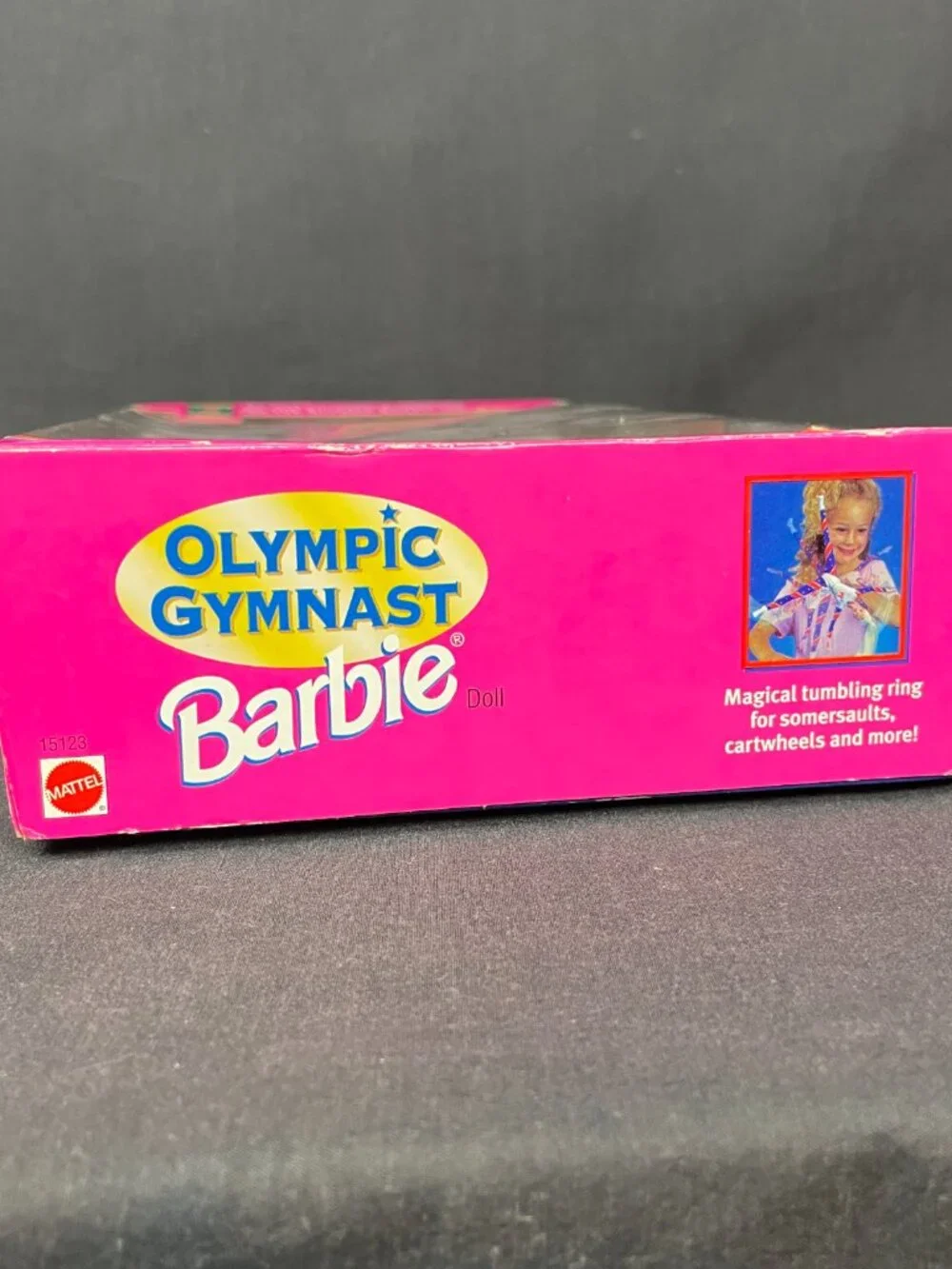 1995 Mattel Olympic Gymnast Barbie Doll Atlanta Games Special Edition